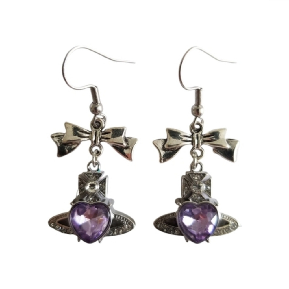 Handcrafted Orb Gemstone Earrings